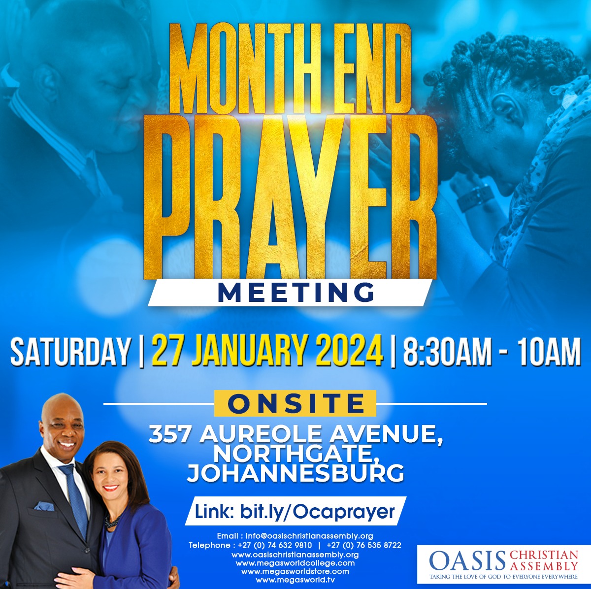 MONTH END PRAYER MEETING