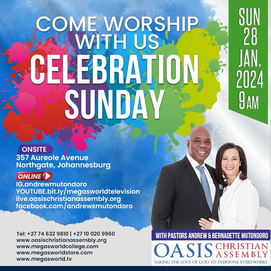 SUNDAY SERVICE WITH PASTOR ANDREW & PASTOR BERNADETTE MUTONDORO